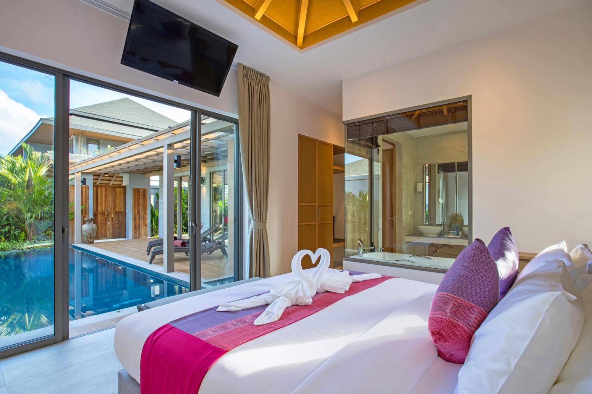 Boutique Resort 2Br Villa Dalaa 2, Pure Water Pool, Kamala-part Kültér fotó